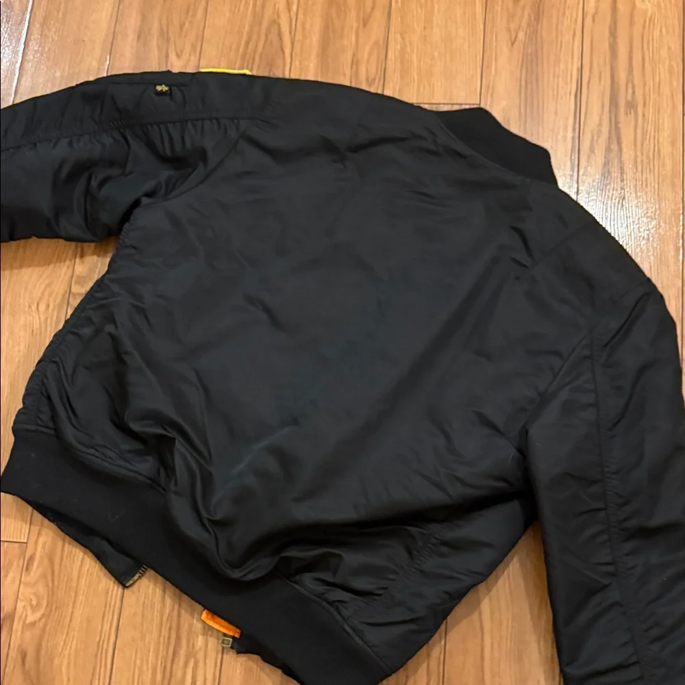 Collectible 100th Anniversary Limited Space Shuttle Black NASA Bomber Jacket - Picture 8 of 9